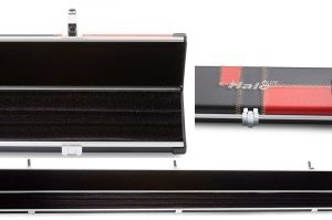 Peradon Halo Plus 3/4 Extra Wide Cue Case - Red Patchwork