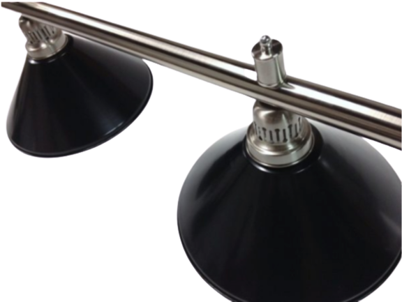 Black pool deals table light