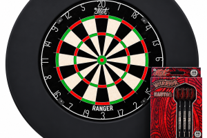 RANGER Bristle Dartboard Set - Complete Bundle(Board+Suround+Shot)