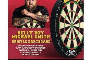 Michael Smith “Bully Boy” Official Bristle Dartboard