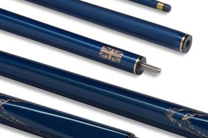 PowerGlide Stratus (Blue RoseGold / Black) Carbon 2PC Cue